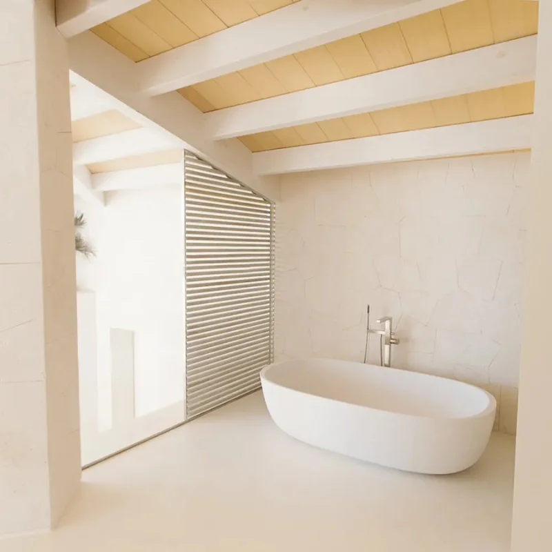 Micro Cement Flooring in Bathrooms