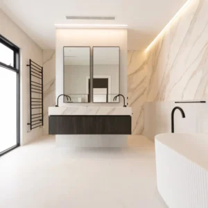 Micro Cement Flooring in Bathrooms