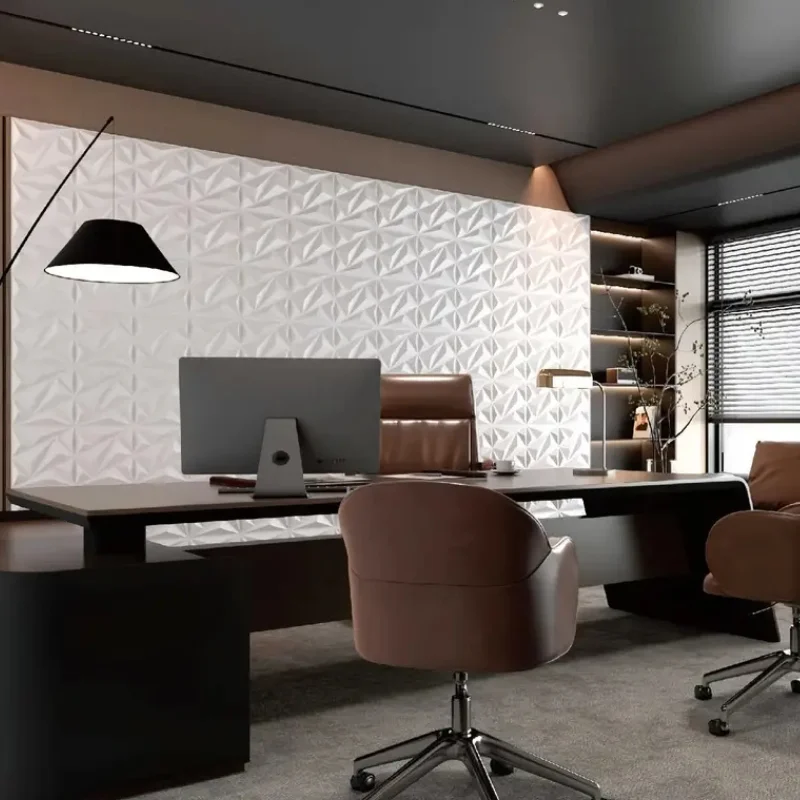 PVC Wall Cladding in office