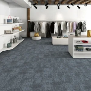 Patterned Carpet in Retail Spaces