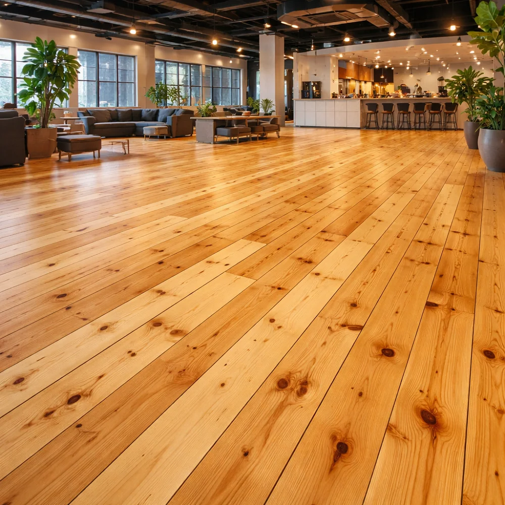 Pine Floorboards Commercial