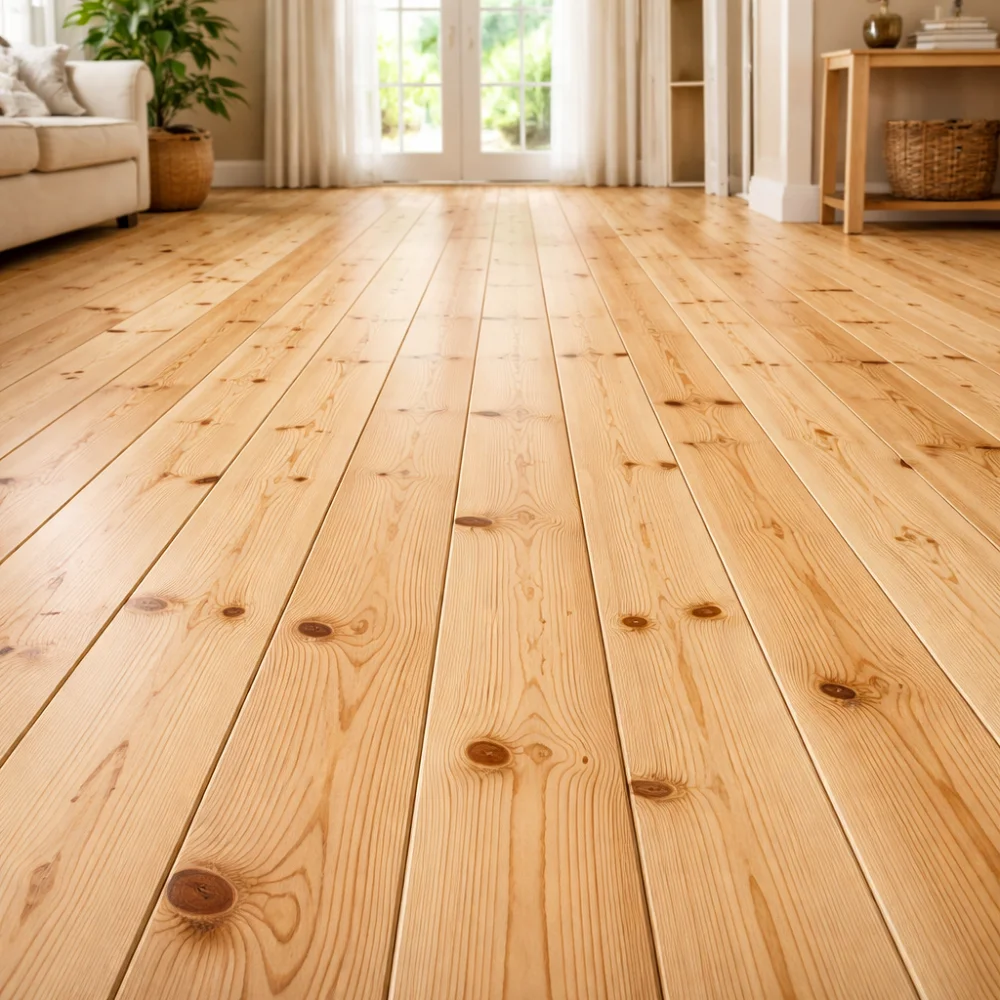 Pine Floorboards Residential