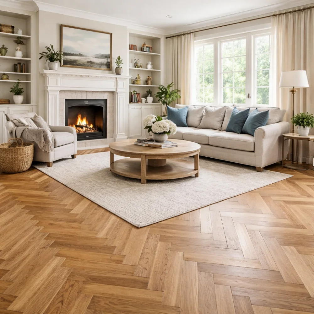 Residential Oak Parquet Flooring Residential Oak Parquet Flooring