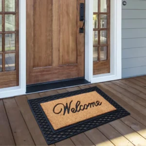 Rubber Mats in Outdoor Walkways