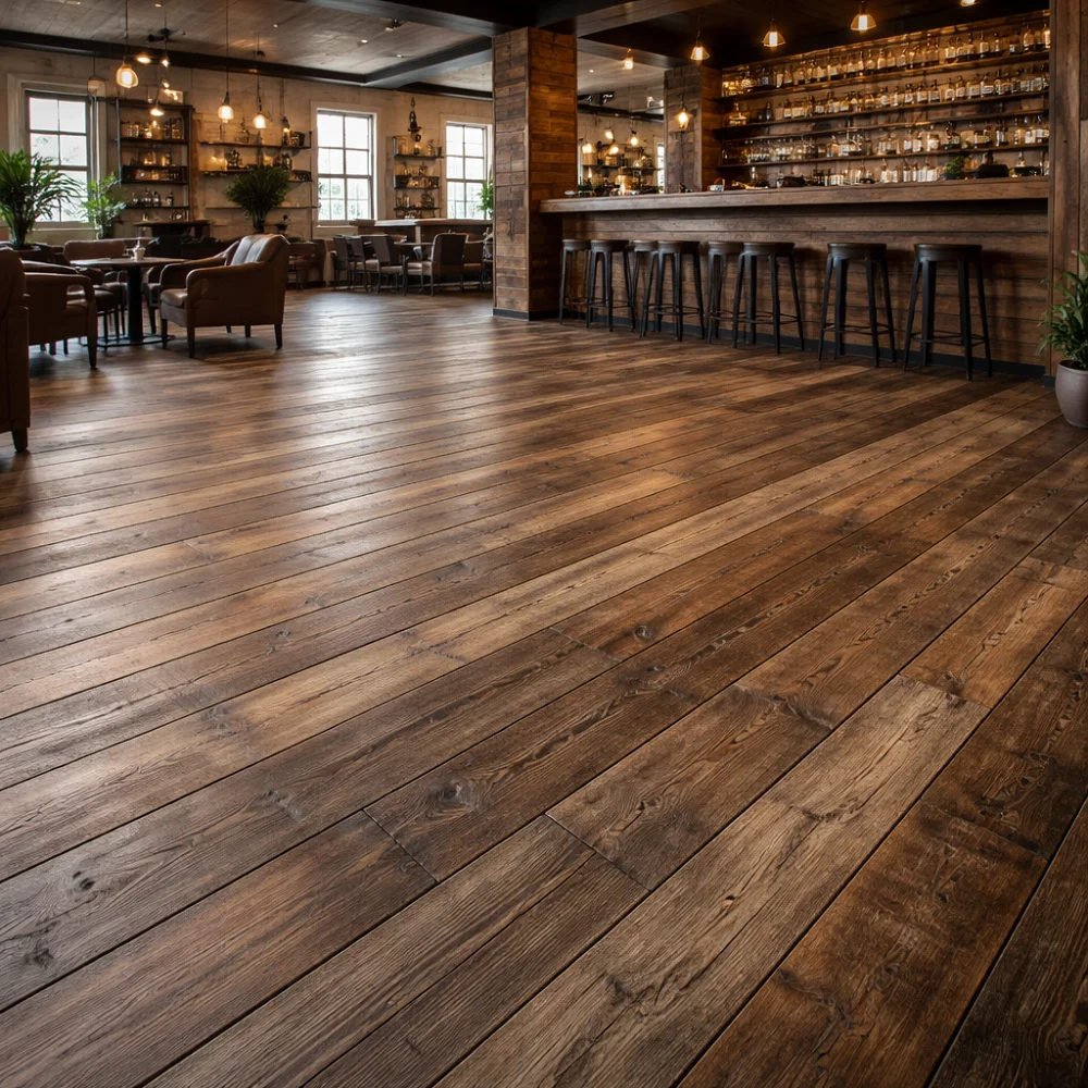 Rustic Wood Flooring Commercial