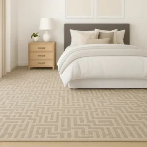 Seagrass Carpet in Bedroom