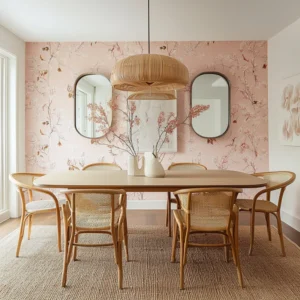 Seagrass Carpet in Dining Area