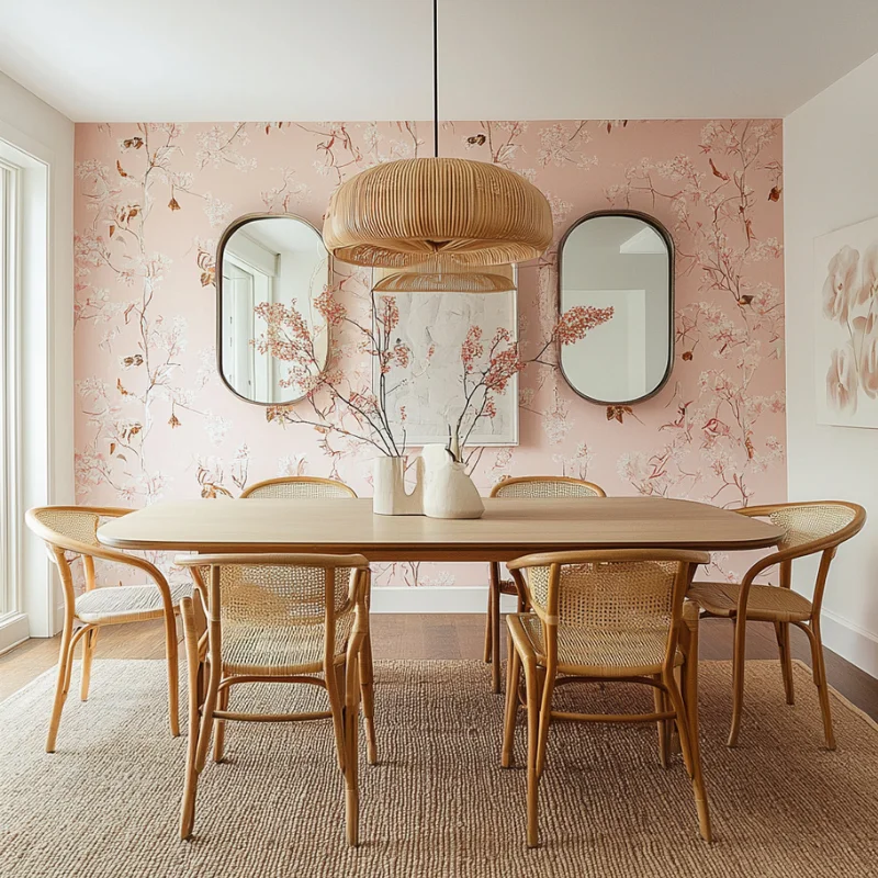 Seagrass Carpet in Dining Area