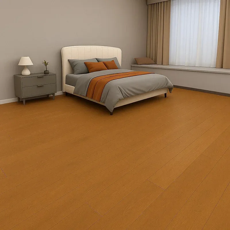 Semi Solid Wood Flooring in Bedroom