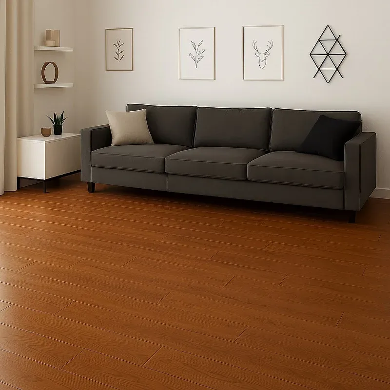 Semi Solid Wood Flooring in Living Room