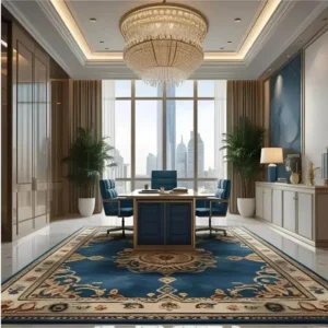Silk Carpet in Home Offices