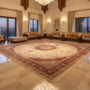 Silk Carpet in Hotel Lounges
