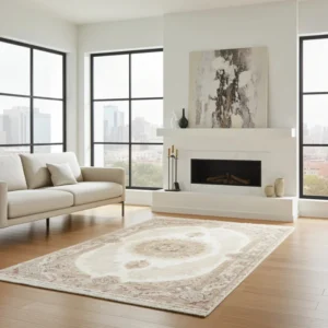 Silk Carpet in Living Room (1)