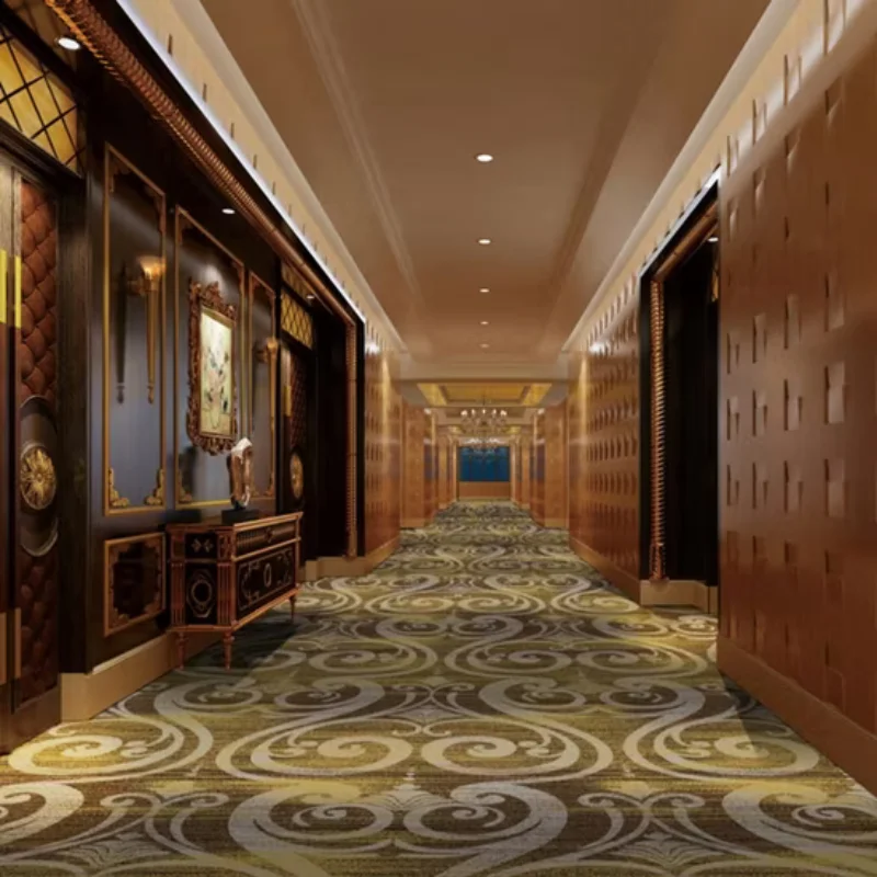 Textured Carpets in Hotel
