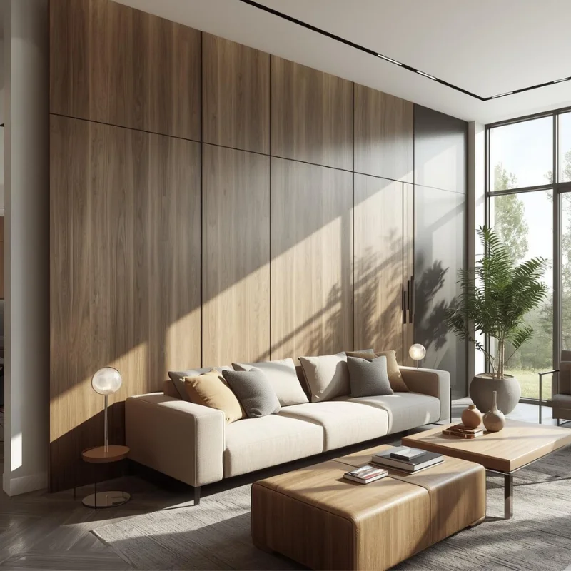 Wall Cladding in Living Rooms