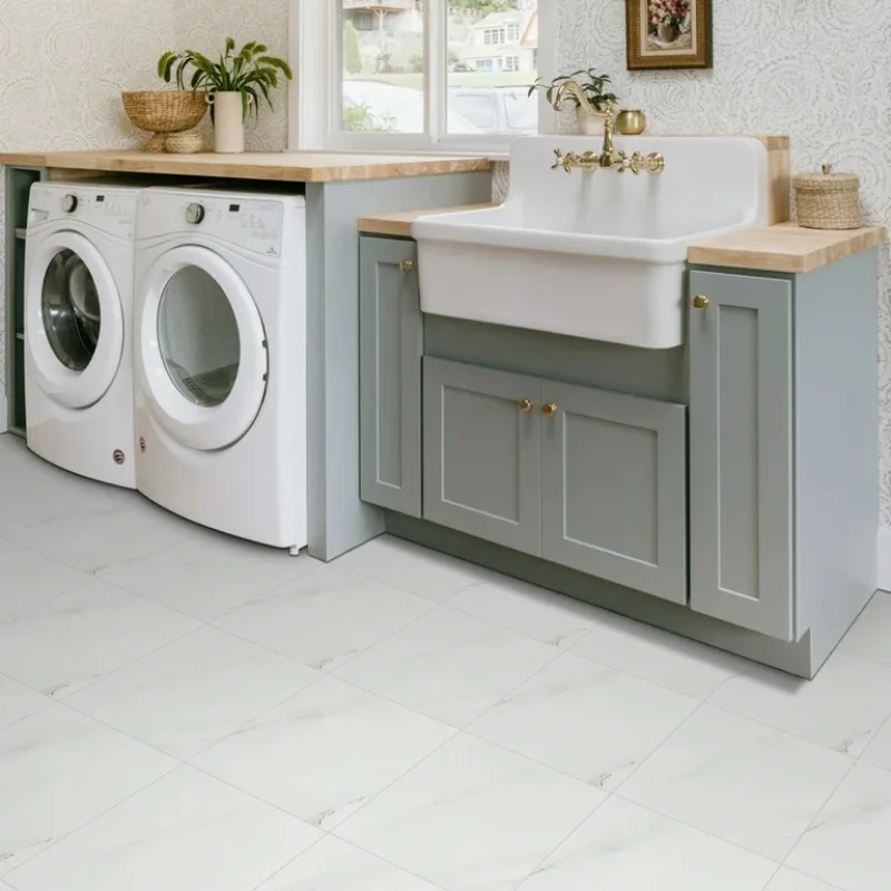 Waterproof Flooring in Laundry Rooms