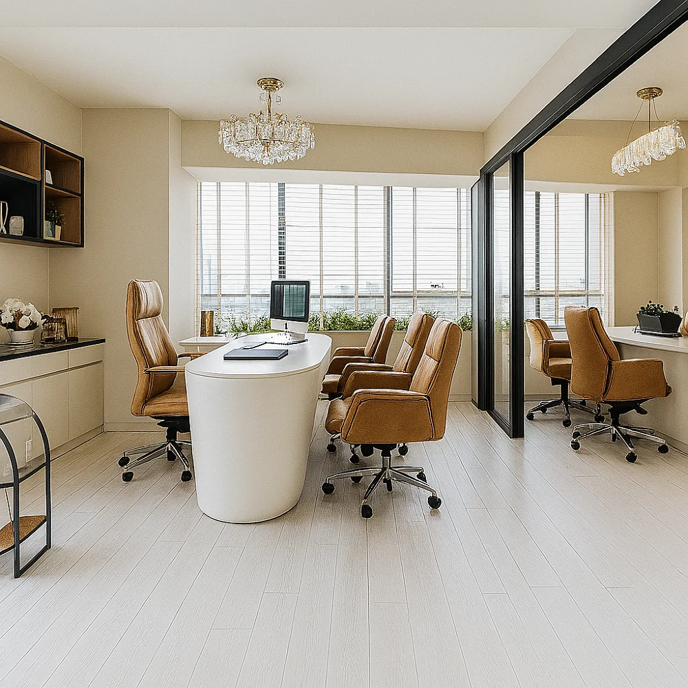 White Wood Flooring [Commercial]