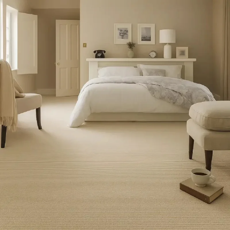 Wool Carpets in Bedroom