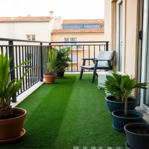 AstroTurf in balcony