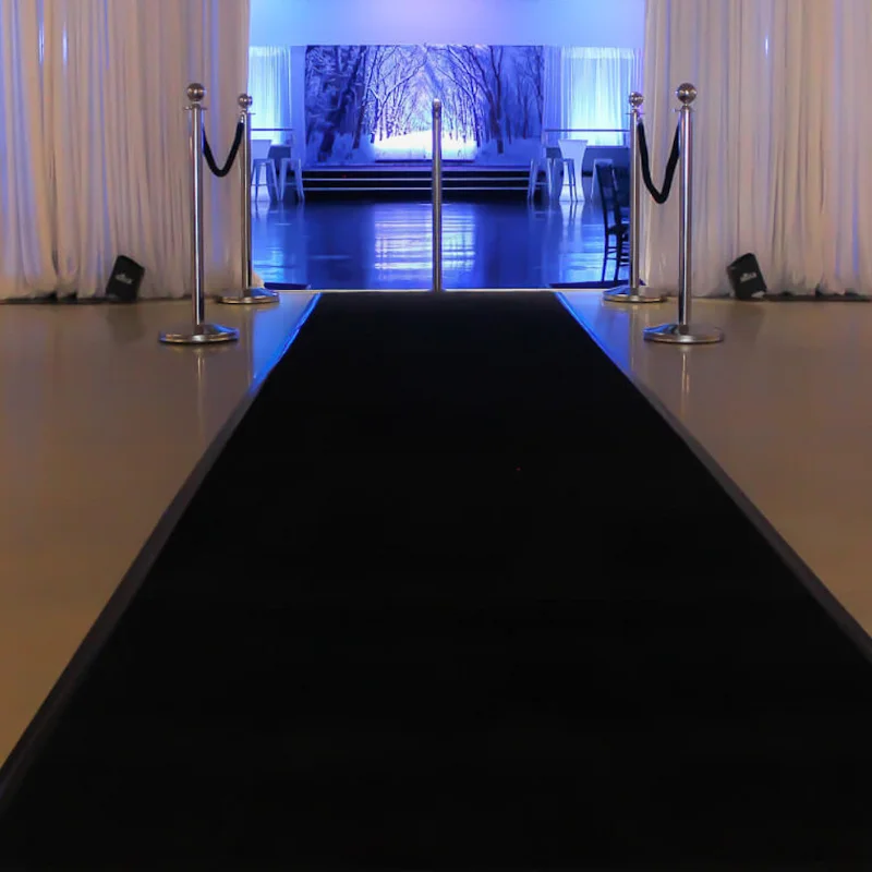 Black Carpet in Event Venue