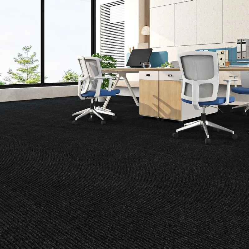 Black Carpets in office