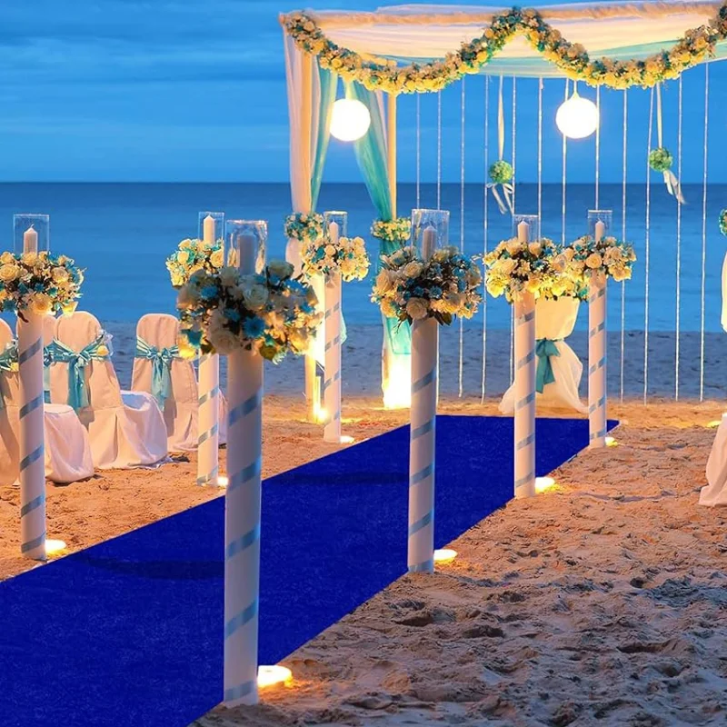 Blue Carpets in Event Venue