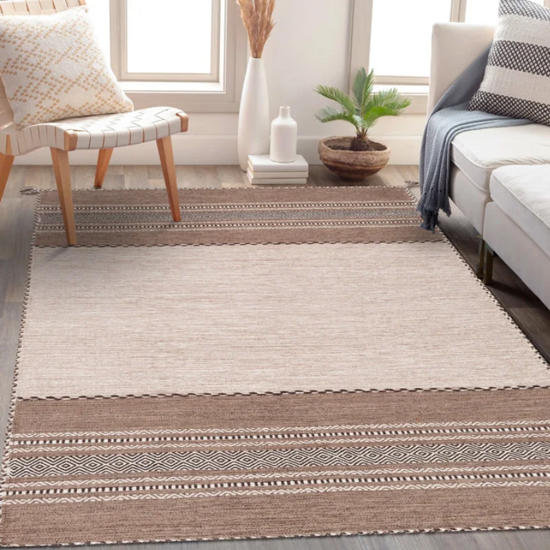 Cotton Rug in living room