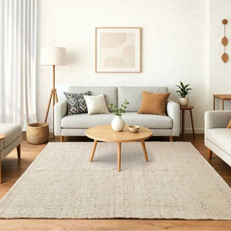 Cotton Rug in living room