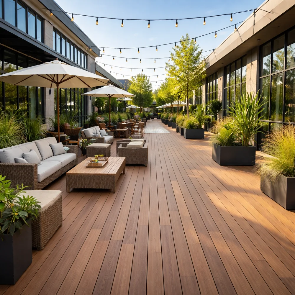 Decking Wood Commercial