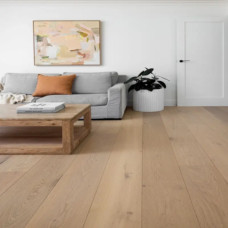European Oak Flooring in living room