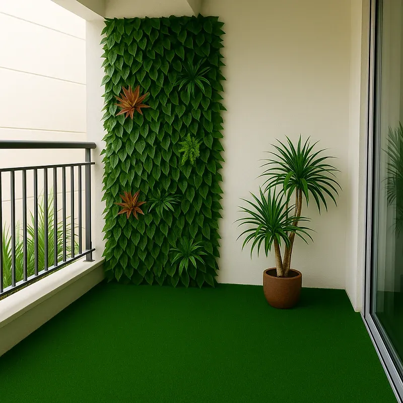 Fake Grass in Balcony