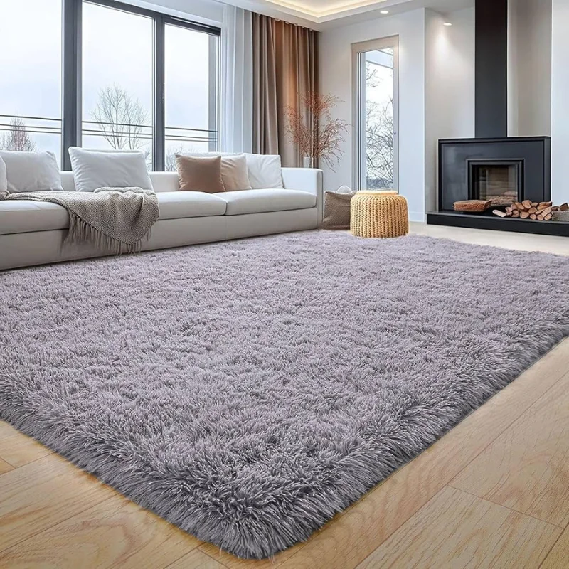 Grey Rugs in Living Rooms