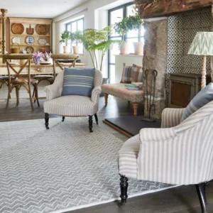 Herringbone Rugs in Living Room (1)