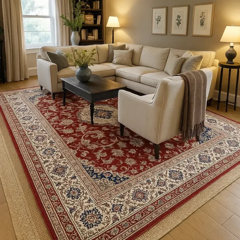 Iranian Rugs in Living Room