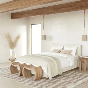 Jute Rugs in Bedroom