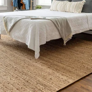 Jute Rugs in Bedroom