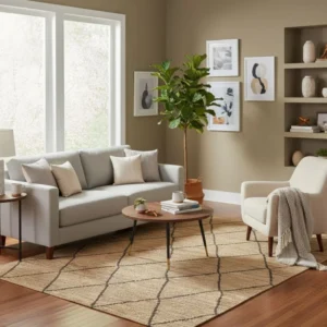 Jute Rugs in Living Room