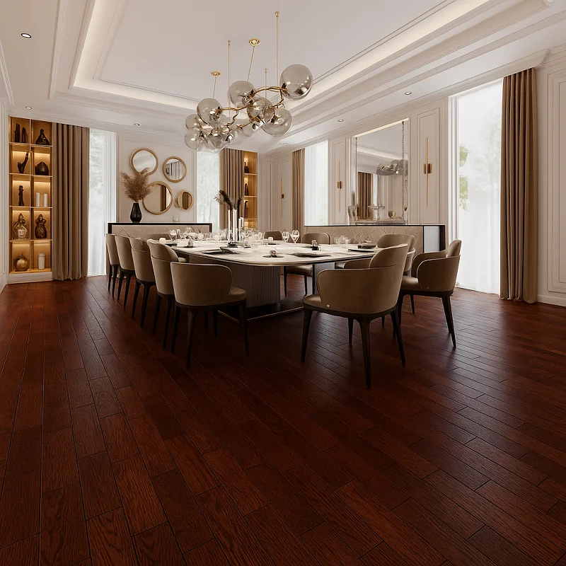 Melbourne Flooring in dining room