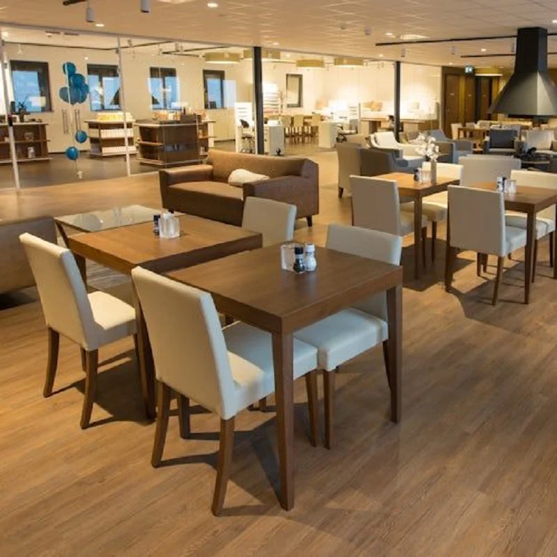 Oak Timber Flooring in restaurant