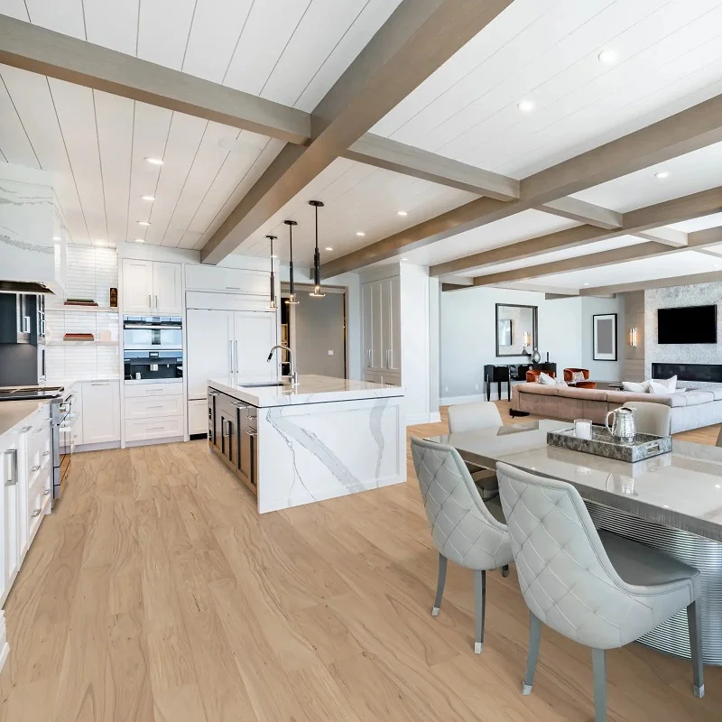 Oak Timber Flooring in kitchen