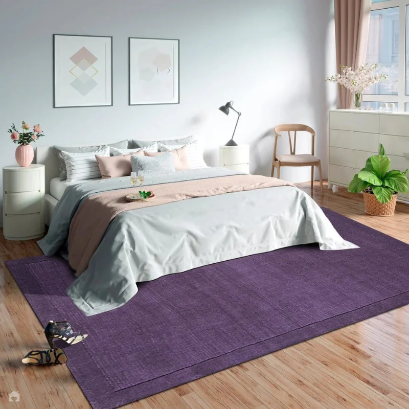 Purple Carpets in Bedroom (1)