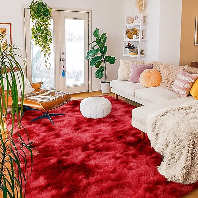 Red Carpet in Home Interior