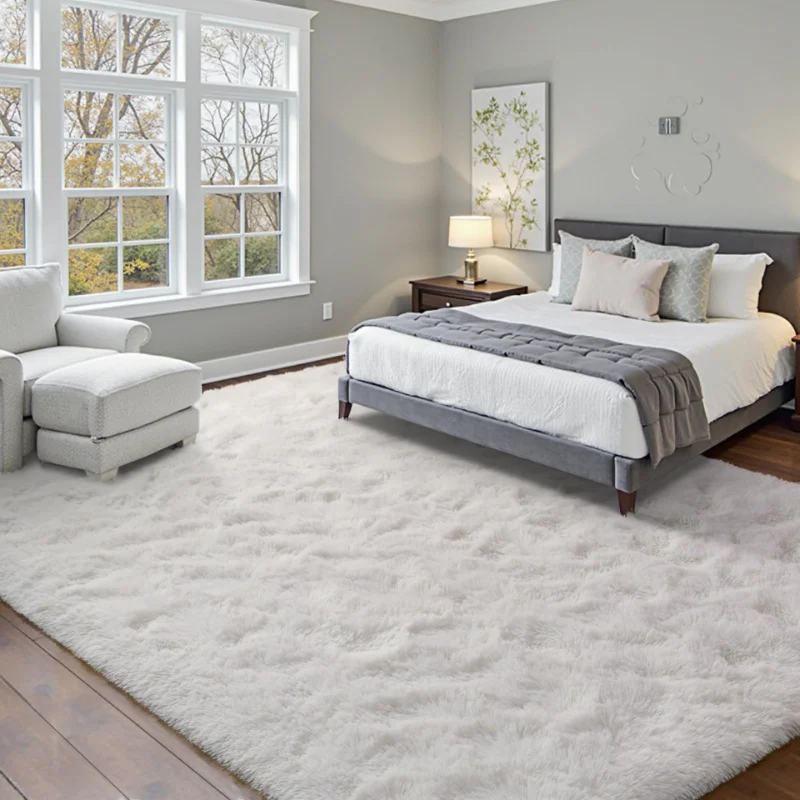 White Carpets in Bedroom