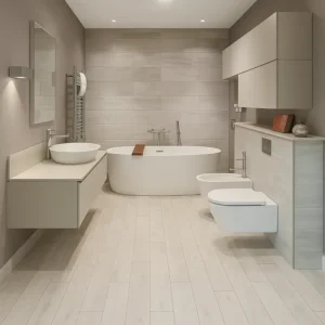 White Wood Flooring