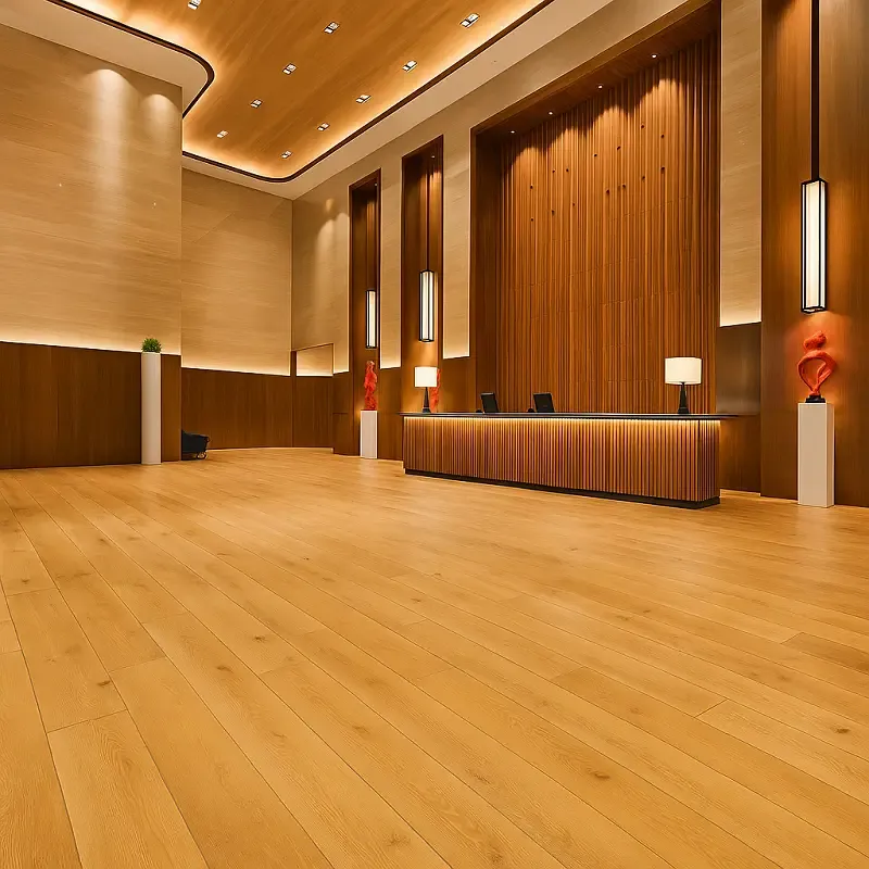 Wood Look Vinyl Flooring in Hotel