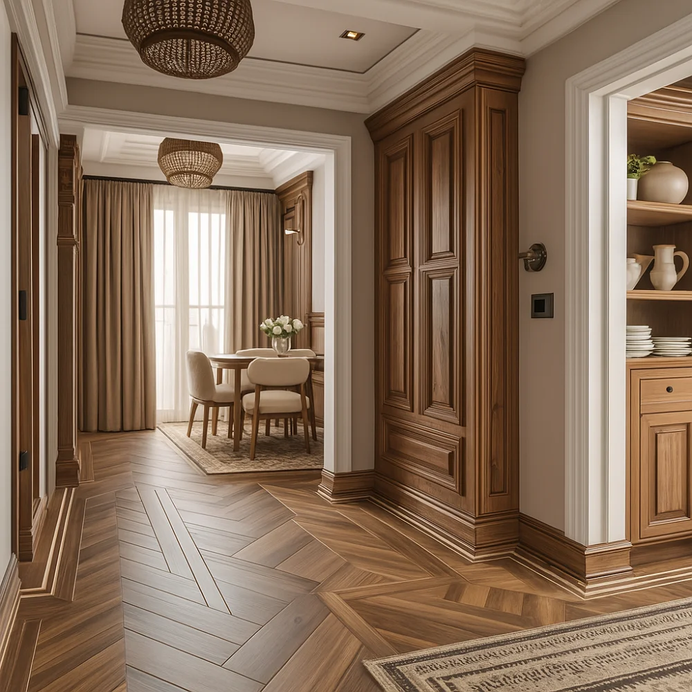 Wooden Skirting for Residential