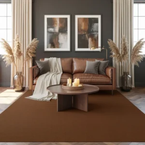 brown carpet living room