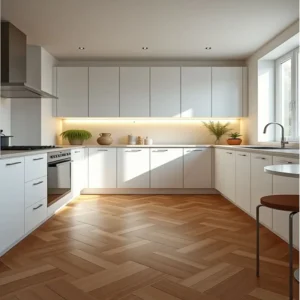 Chevron Flooring