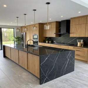 MDF flooring in kitchen