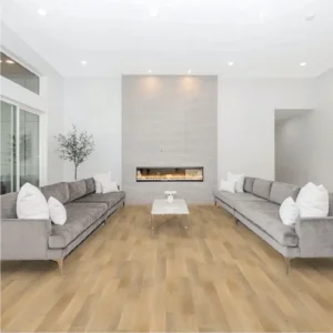 oak wood flooring in living room